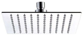 Κεφαλή Ντους T263B-40 40x40cm Chrome Praxis Stainless Steel