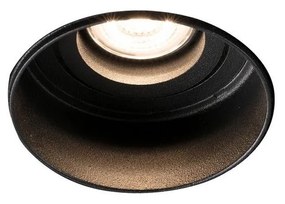 Σποτ Χωνευτό Hyde Round 40111 GU10 8,2x5,5cm Black Faro Barcelona Στρόγγυλο