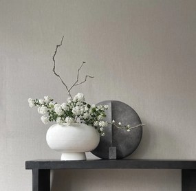 Kabin Fat Κεραμικό Διακοσμητικό Βάζο Bone Άσπρο Η23,5x35x35cm 101 COPENHAGEN