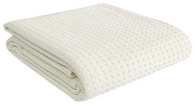 Beauty Home Πικέ υπέρδιπλη waffle Art 1990 Cream 230x240 Εκρού