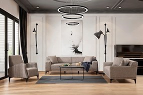 3-Seat Sofa Petra 3 - Fawn Fawn