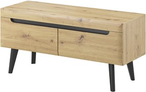 Έπιπλο Τηλεόρασης Nordi Artisan+μαύρο 107x50x40cm