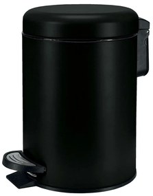 Κάδος Απορριμμάτων One 8058 3Lt Black Kleine Wolke Metal