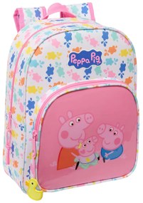 Σχολική Τσάντα Peppa Pig Baby pig Πολύχρωμο 26 x 34 x 11 cm