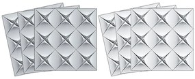 Αυτοκόλλητα πλακιδίων τρισδιάστατο μοτίβο - 15x15