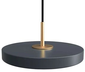 Κρεμαστό Φωτιστικό Οροφής LED 12W Φ15cm Asteria Micro V1 Umage-2404-Ανθρακί 2404