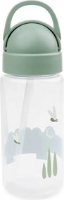 Παγούρι 350ml Με Καλαμάκι Done By Deer Croco Green BR76439