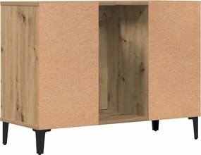 vidaXL Ντουλάπι Νιπτήρα τεχνίτης Δρυς 80 x 33 x 60 εκ