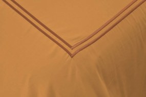 Σετ Παπλωματοθήκη Υπέρδιπλή 220x240 Satin Embroidered Classico 2-Cinammon Anna Riska