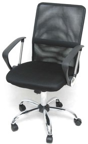 VELCO Pro Systems ΚΑΡΕΚΛΑ ΓΡΑΦΕΙΟΥ ΜΑΥΡΗ -ΔΙΑΣΤΑΣΕΙΣ: 57x50x90/110cm velco-66-18665-1
