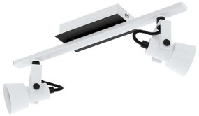 Φωτιστικό Σποτ Led 97372 White - Black Trillo Eglo Metal