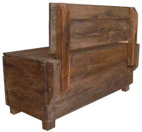 vidaXL Πάγκος 86 x 40 x 60 εκ. από Μασίφ Μαόνι