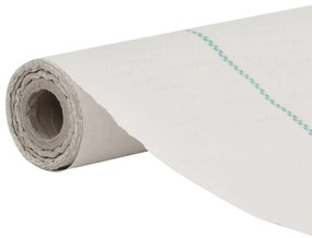 vidaXL Μεμβράνη Εδαφοκάλυψης Λευκή 4x100 μ. από Πολυπροπυλένιο