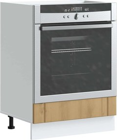 ντουλάπι φούρνου vidaXL "Lucca" Artisan Oak Engineered Wood