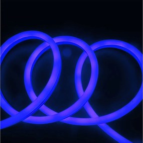 Αδιάβροχη LED Neon Flex 24V 6.5W 10m IP68 Μπλέ V-TAC 2615