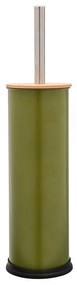 Πιγκάλ Τουαλέτας Μεταλλικό-Bamboo Olive Green Essentials Estia 38εκ. 02-15138