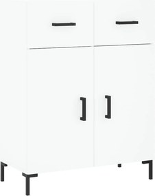vidaXL Ντουλάπι Λευκό 69,5x34x180 εκ. από Επεξεργασμένο Ξύλο