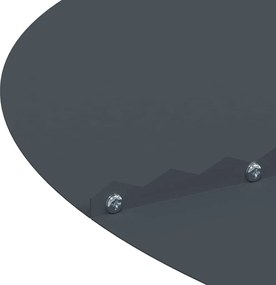 vidaXL κατάλληλο για επίπεδα δαχτυλίδια δέντρου 5 pcs Ανθρακί