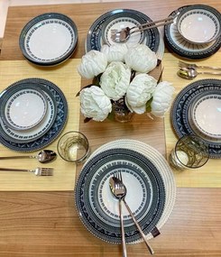 Dinner Set (24 Pieces) GBSATN24KY4E43532 White
Anthracite
Black