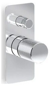 Eurorama Eletta Tecno Chrome Μίκτης Εντοιχισμού με Εκτροπέα 167030SL-100