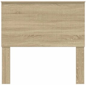vidaXL Κεφαλάρι με κεφαλάρι Δρύς Sonoma 100 cm Επεξεργασμένο ξύλο