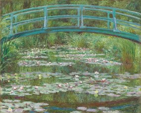 Claude Monet - Εκτύπωση έργου τέχνης The Japanese Footbridge, 1899, (40 x 30 cm)