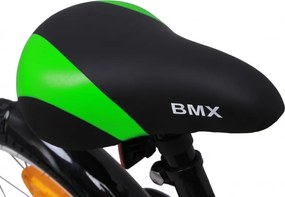 BMX Fun 16 Inch 28 cm Boys Coaster Brake Green/Matte black