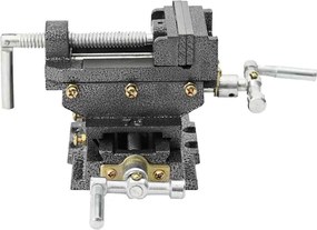 vidaXL Μέγγενη Πάγκου Χειροκίνητη Σταυρωτή 70 χιλ.