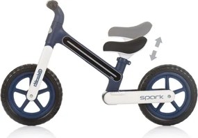 Spark Loopfiets met Lichteffect 12 Inch Junior Blue