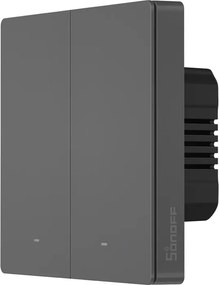 SONOFF smart διακόπτης M5-2C-86, διπλός, WiFi, γκρι