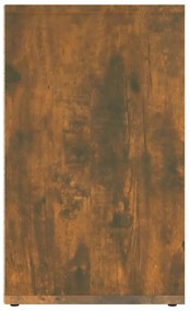 vidaXL Παπουτσοθήκη 2 τεμ. Καπνιστή Δρυς 52,5 x 30 x 50 εκ.