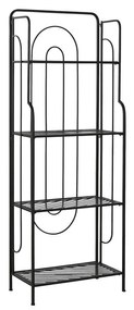Ράφια Home ESPRIT Μαύρο Μέταλλο 60 x 27 x 160 cm