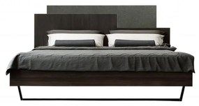 SB-00554 Κρεβάτι "ΜΟΡΦΕΑΣ" Διπλό σε χρώμα βέγγε-γκρι σκούρο 160x200
   , 1 Τεμάχιο
