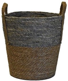 Καλάθι 00.06.67267 Φ34x37cm Grey-Brown Mat
