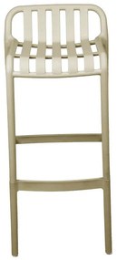 Σκαμπό μπαρ Zoi pp σε απόχρωση cappucino 36x56x87 εκ. 36x56x87 εκ.