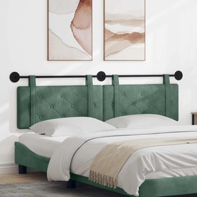 vidaXL Κρεμαστό Κεφαλάρι Θαλασσί Βελούδο