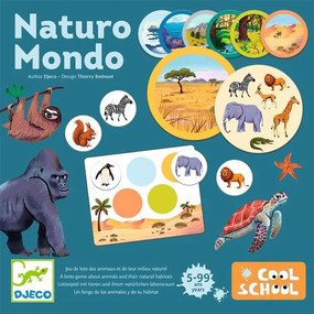 Djeco Επιτραπέζιο Αντιστοίχισης Ζώα Και Οικότοποι 00810
