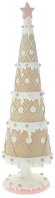 Διακοσμητικό Δεντράκι Gingerbread 82811 18x18x61cm Multi
