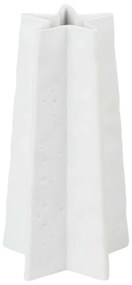 Βάζο Star Medium LBTRD0090651 Φ10x20cm White Raeder Porcelain