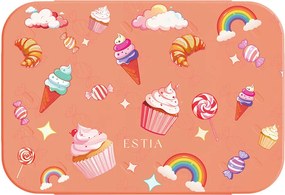 Φαγητοδοχείο Με Χωρίσματα 900ml Estia Save The Aegean Candy Sky 01-43933