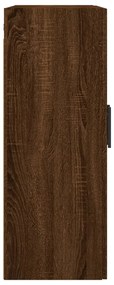vidaXL Ντουλάπια Τοίχου 2 τεμ. Καφέ Δρυς 69,5 x 34 x 90 εκ.
