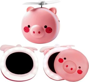 Καθρέφτης μακιγιάζ LED με ανεμιστήρα - 883006