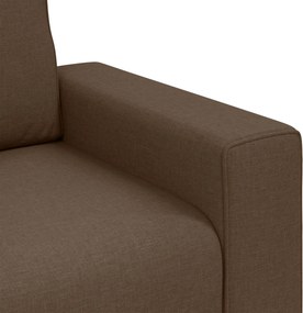 vidaXL Καθίσμα Σαλονιού Καφέ 100 cm ύφασμα