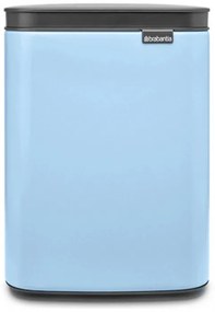 Κάδος Brabantia Bo Small 1006626, 4 L, Ομαλό και αθόρυβο άνοιγμα, Αντιολισθητική βάση, Μπλε ανοιχτόχρωμο