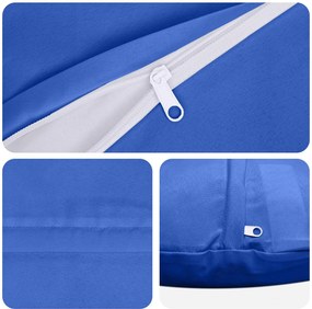 vidaXL Κάλυμμα Μαξιλαριού 6 pcs HEERLEN Βασιλικό Μπλε Ø 40 cm