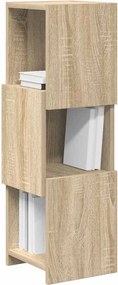 vidaXL Γωνιακό Ντουλάπι Δρύς Sonoma 25,5x25x80εκ Επεξεργασμένο ξύλο