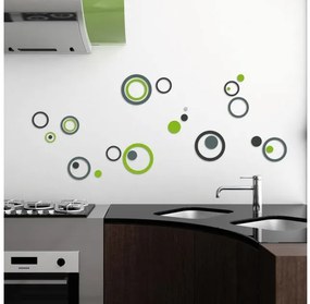 Αφρώδη Αυτοκόλλητα Τοίχου All Around M 54503 Ango-54503-Μαύρο 54503