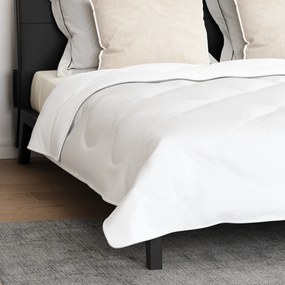 vidaXL Πάπλωμα Άλλο με μαξιλάρι 3 pcs Λευκό 240 x 200 cm Μικροΐνες