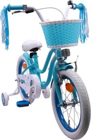 Superstar 16 Inch 22 cm Girls Coaster Brake Light blue