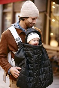 BabyBjorn Κάλυμμα Μάρσιπου χειμερινό Black
